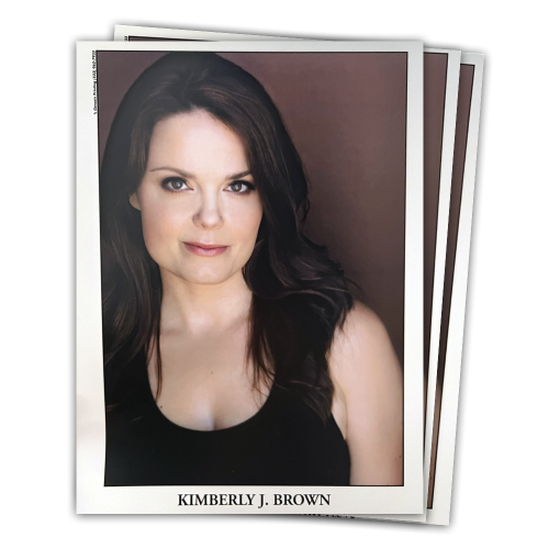 <h1>Autographed Kimberly J Brown Headshot</h1>
